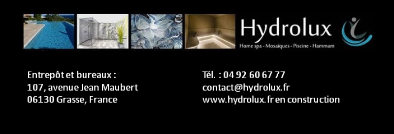 Piscine Mosaïque Grasse HYDROLUX FRANCE