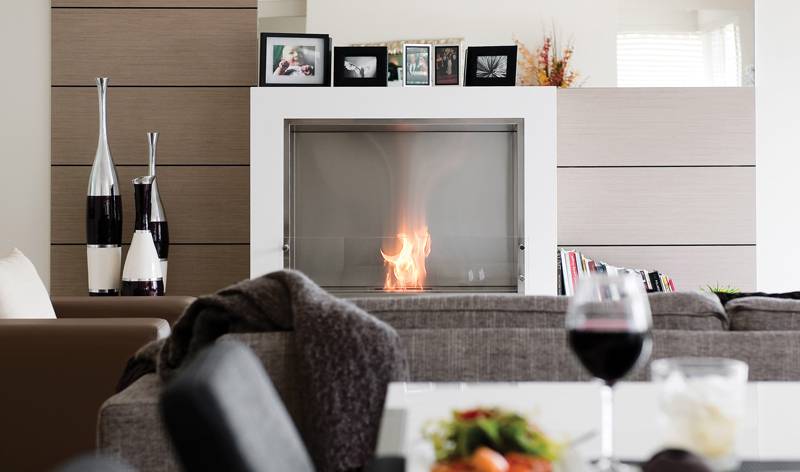 Cheminées et tables à l'éthanol