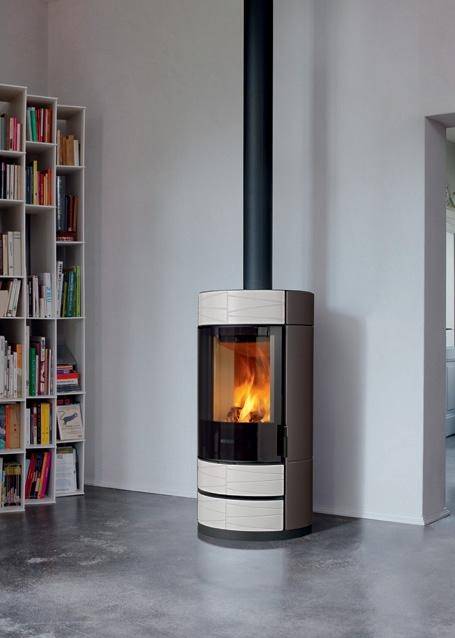 Le poêle à bois E929 Round