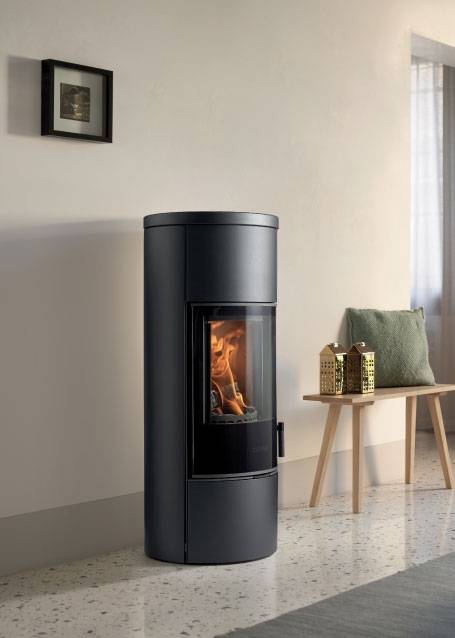 Le poêle à bois E124