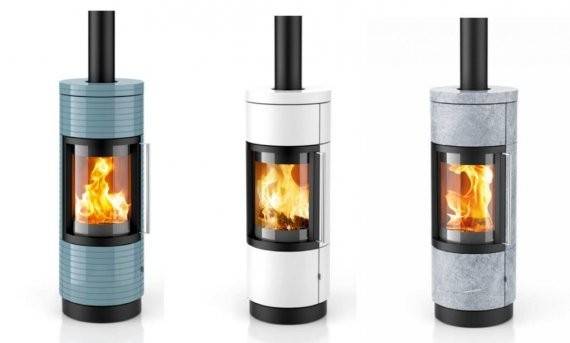 Poêle à bois Blanc