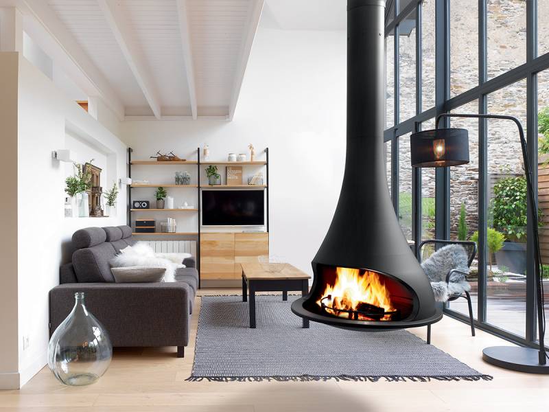 Tatiana 997 centrale foyer ouvert pivotante