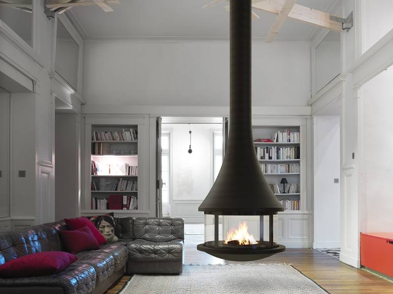 Zélia 908 centrale suspendue fermée