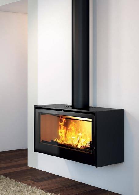 Le poêle à bois Support mural poêle 800