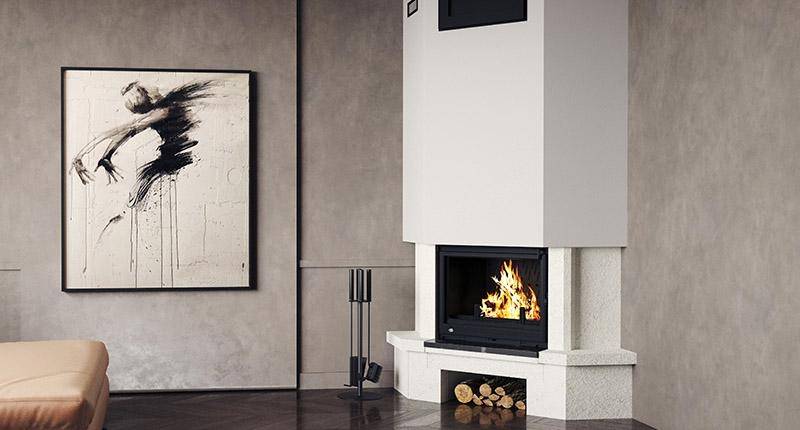 La cheminée en pierre d’Estaillades