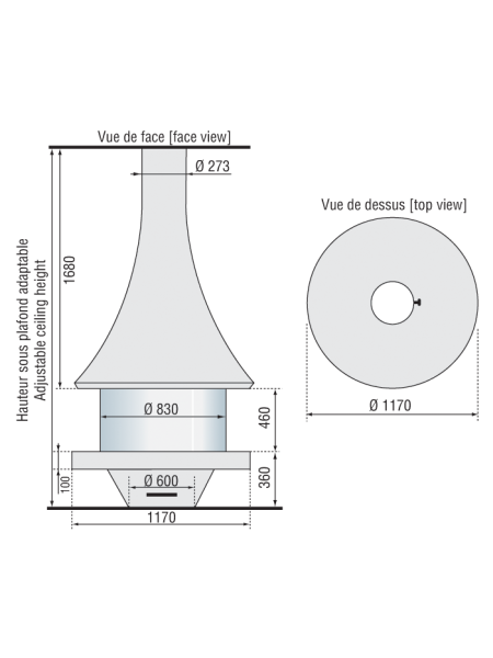 Eva 992 centrale fermée