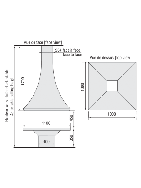 Julietta 985 ouverte ou fermée