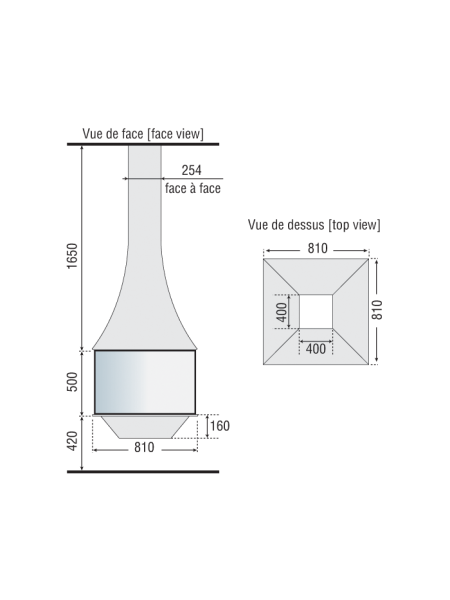 Julietta 985 centrale suspendue