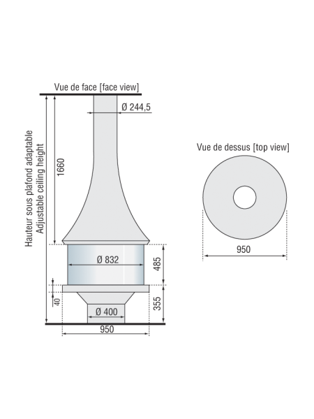 Marina 993 centrale fermée