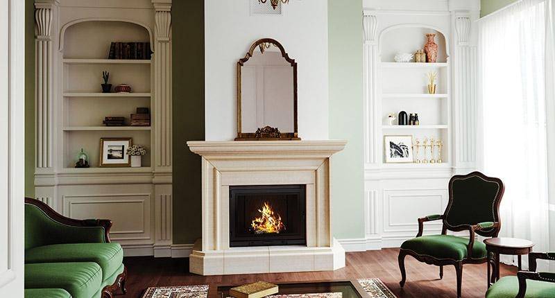 La cheminée en pierre d’Estaillades