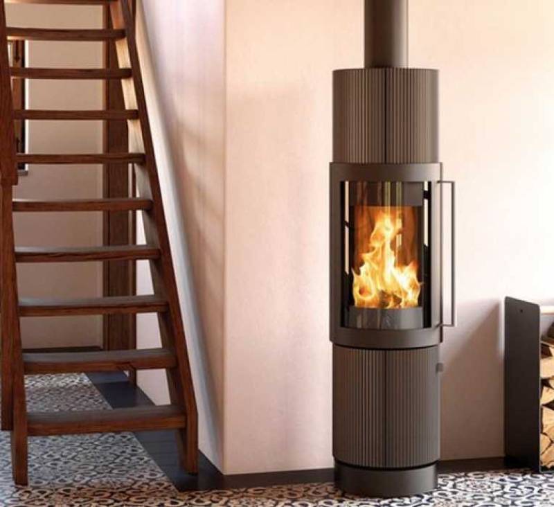 poêle à bois céramique 