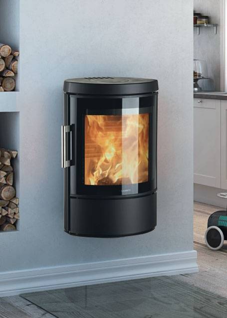 Le poêle à bois HWAM 3110 Mural