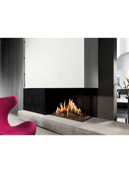 Foyer Gaz SPLUS800/550 vitre latérale droite